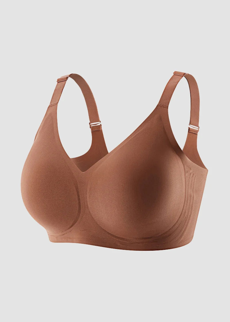 Deep V Seamless Wireless Push Up Bras for Women