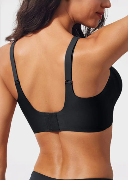 Deep V Seamless Wireless Push Up Bras for Women
