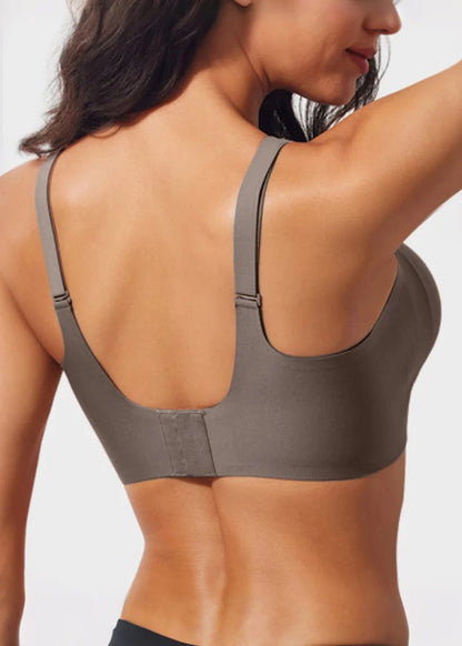Deep V Seamless Wireless Push Up Bras for Women