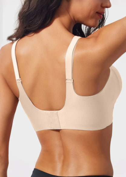 Deep V Seamless Wireless Push Up Bras for Women