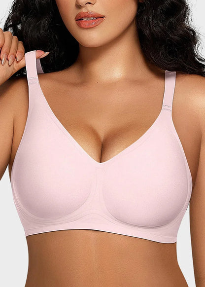 Deep V Seamless Wireless Push Up Bras for Women
