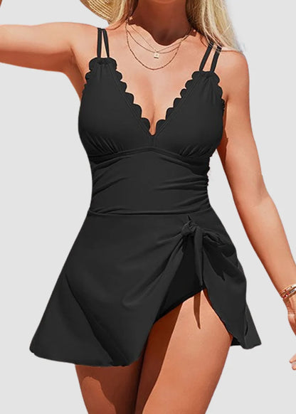Women’s Tummy Control One-Piece Swimsuit Dress