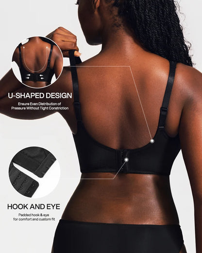 Mesh Cooling Full Coverage Minimizer Bra