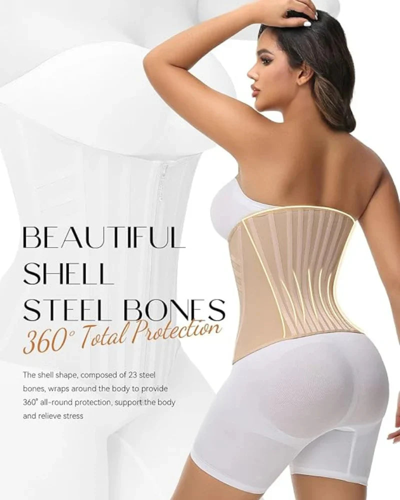 Vareny High Compression Curved Boned Waist Trainer